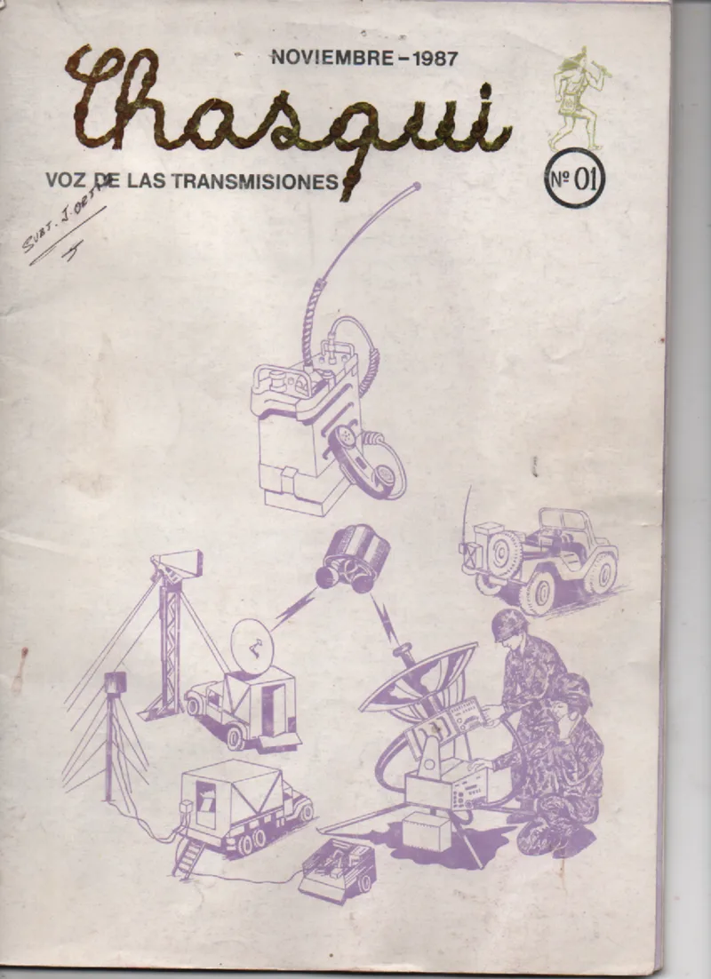 Portada de Chasqui · Edición N° 1