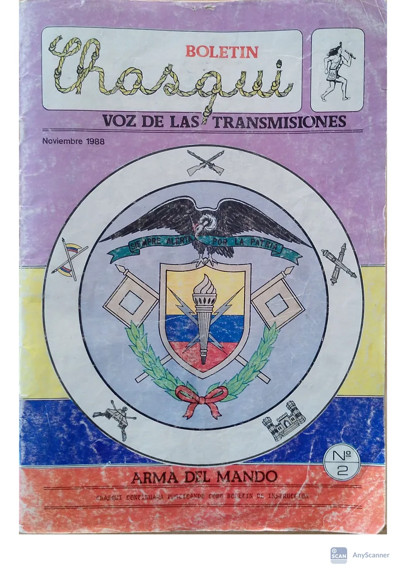 Portada de Chasqui · Edición N° 2