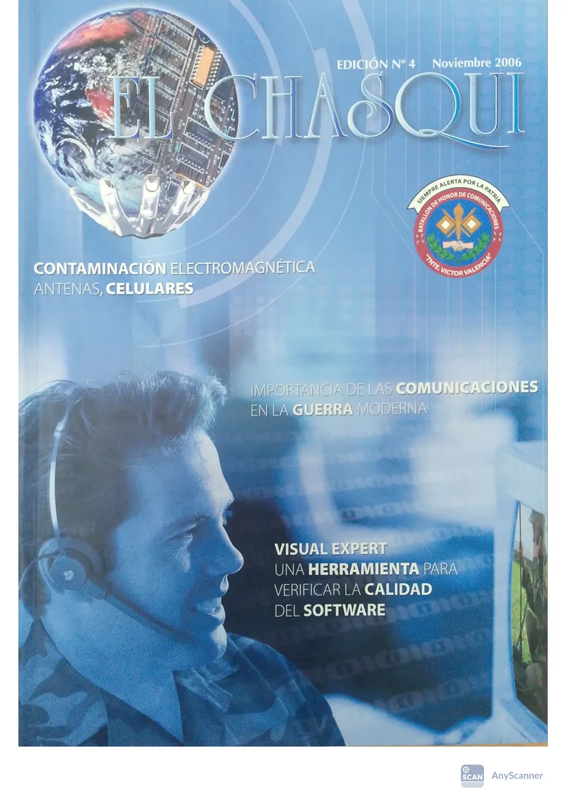 Portada de Chasqui · Edición N° 4