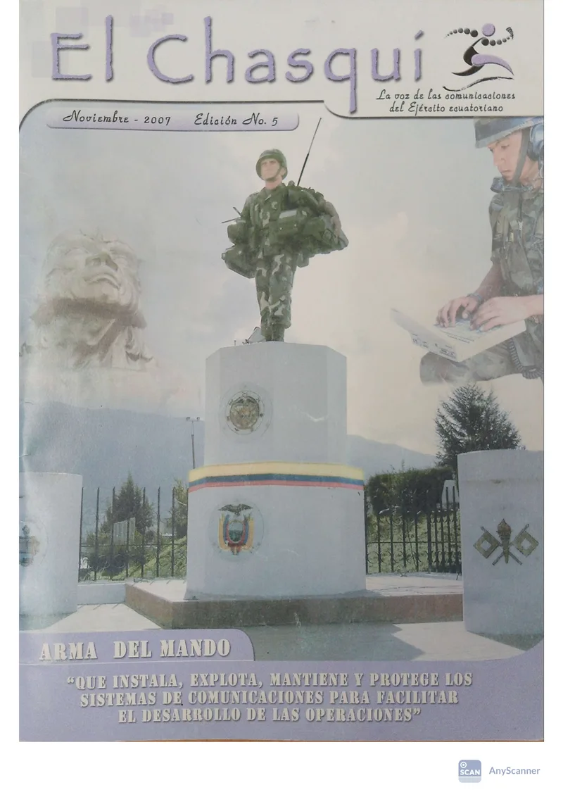 Portada de Chasqui · Edición N° 5