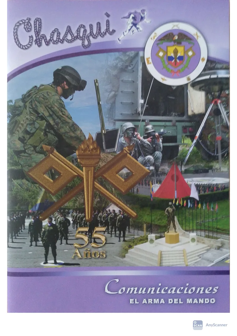Portada de Chasqui · 55 años